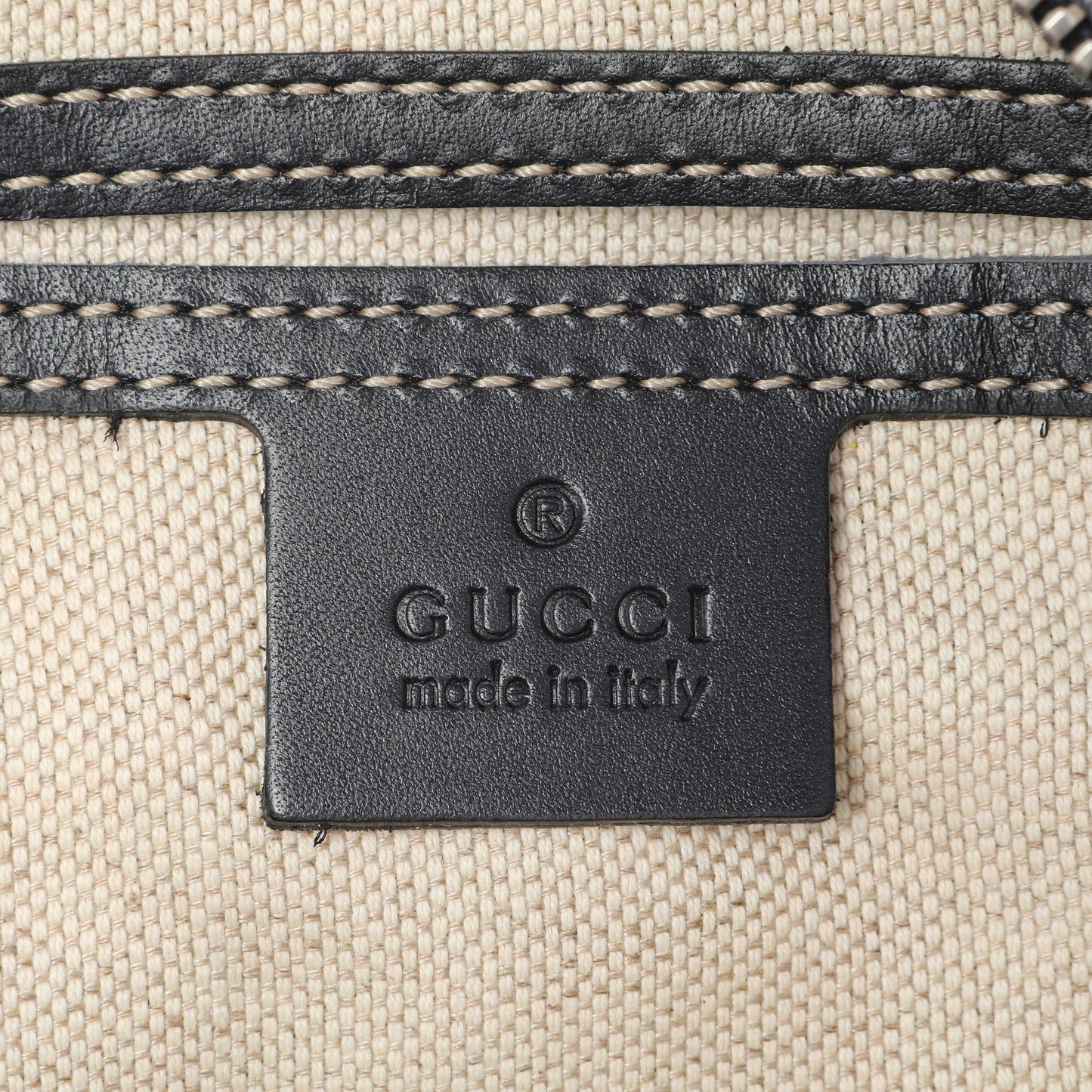 Exclusive Gucci GG Plus Monogram Messenger — Detail View