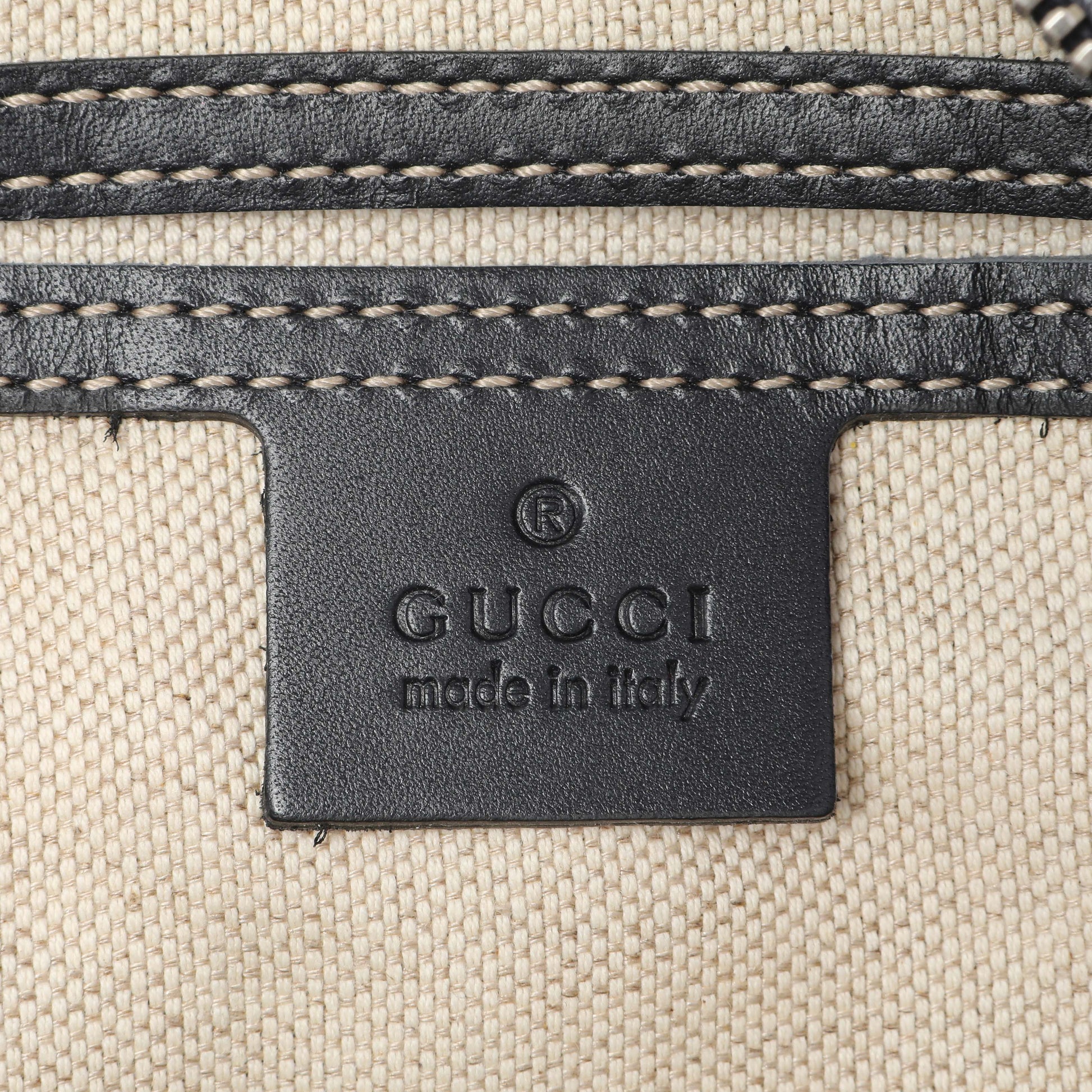 Exclusive Gucci GG Plus Monogram Messenger — Detail View