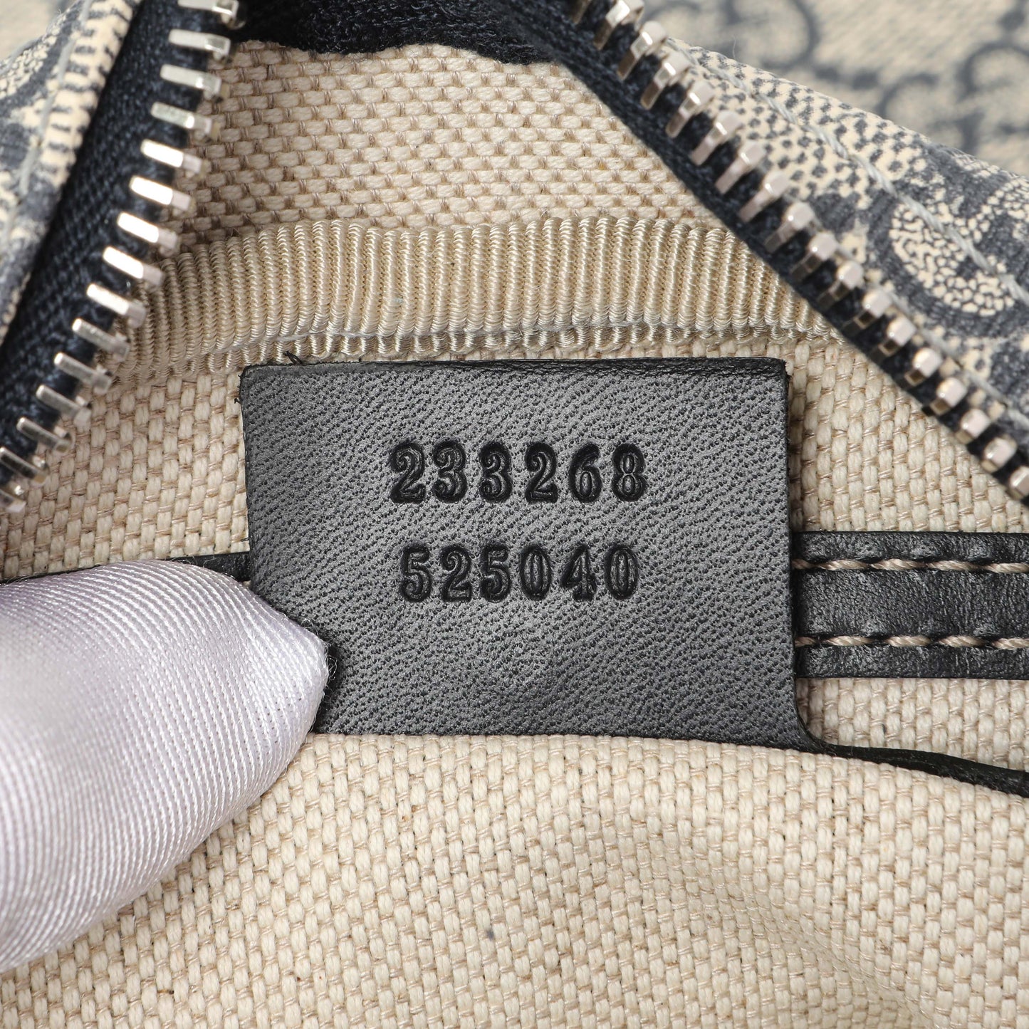 Exclusive Gucci GG Plus Monogram Messenger — Lifestyle View