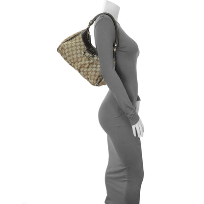 Exclusive Gucci Monogram Abbey D Ring Hobo — Alternate View 11