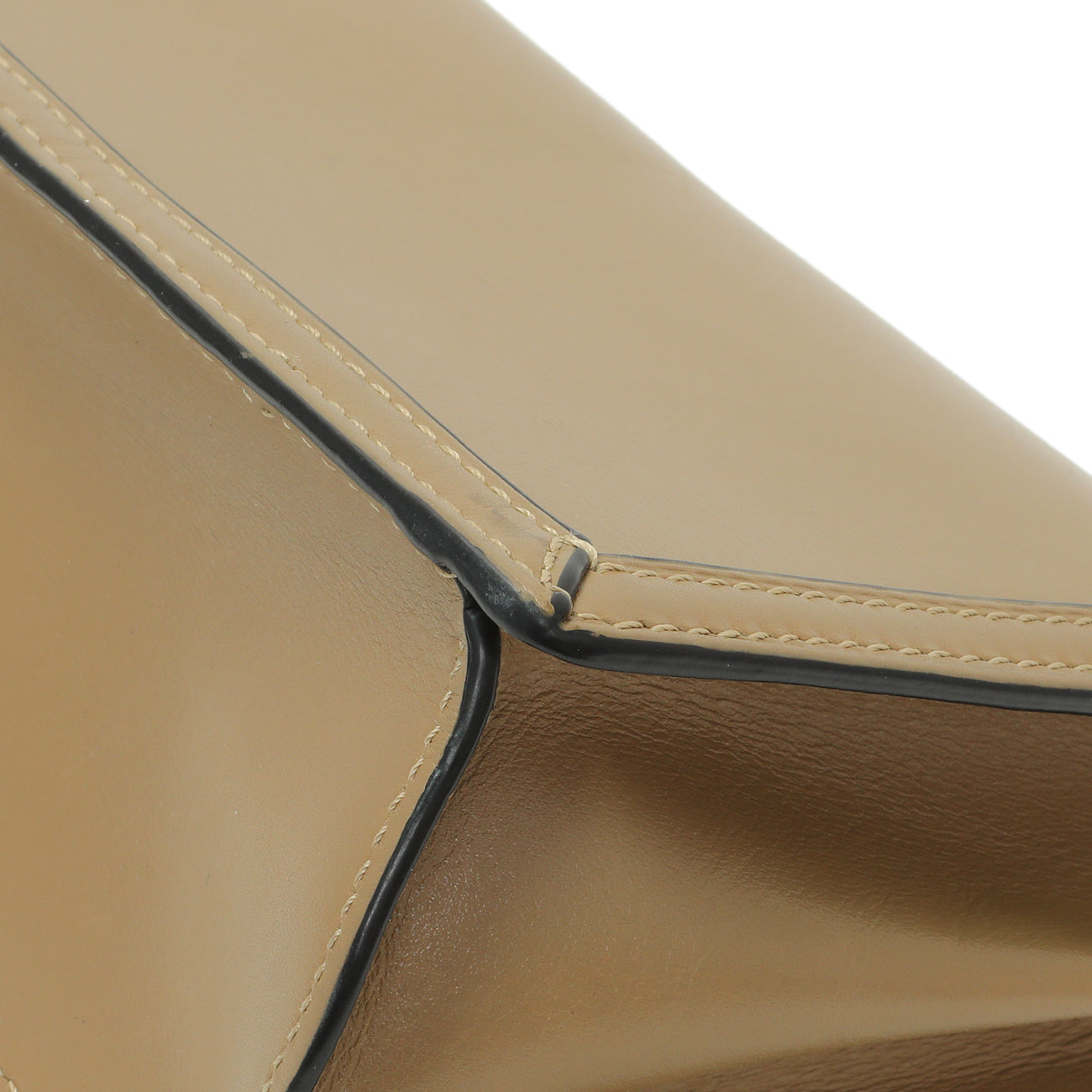 Exclusive Loewe Beige Calfskin Small Barcelona Shoulder Bag — Alternate View 7