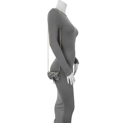 Exclusive Christian Dior Oblique Nano Saddle Chain Pouch — Alternate View 7