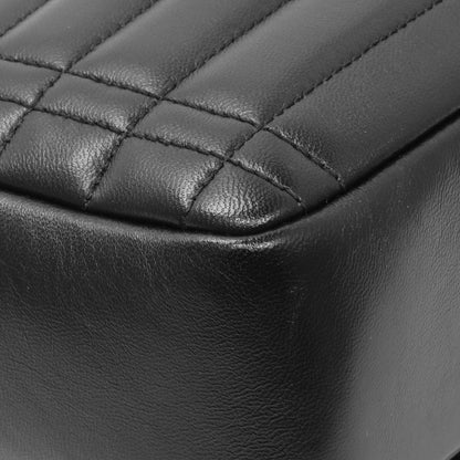 Exclusive Burberry Black Lambskin Quilted Medium Lola Bag — Alternate View 7