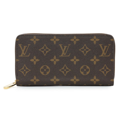 Exclusive Louis Vuitton Monogram Zippy Wallet — Front View