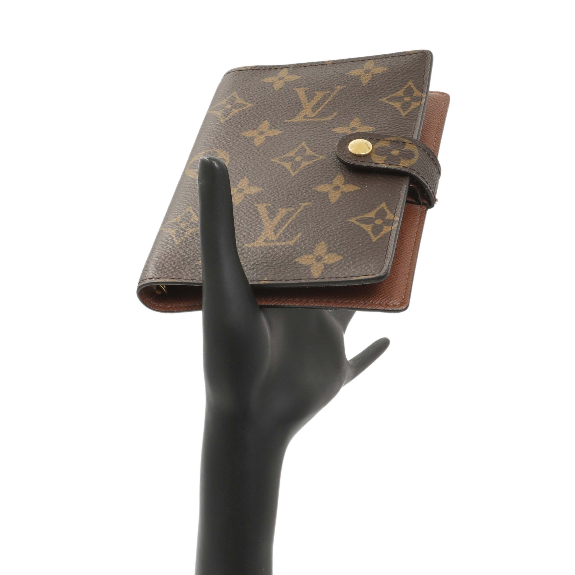 Exclusive Louis Vuitton Monogram Small Ring Agenda Cover — Alternate View 8