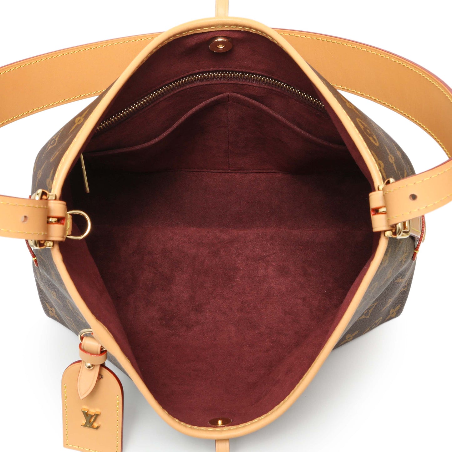 Exclusive Louis Vuttion Monogram CarryAll PM — Top View