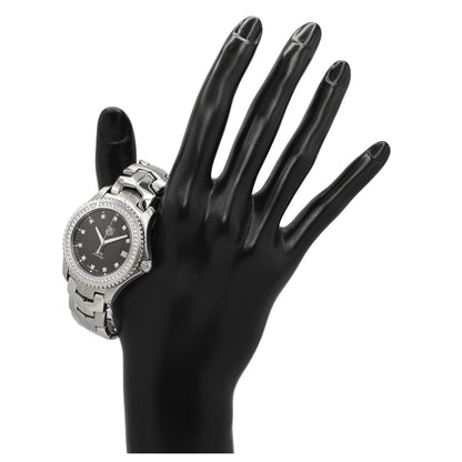 Exclusive Tag Heuer Stainless Steel Diamond Link Quartz Watch WJ1117.BA0575 — Detail View