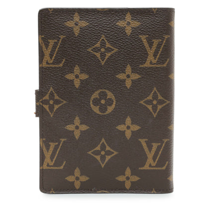 Exclusive Louis Vuitton Monogram Small Ring Agenda Cover — Side View