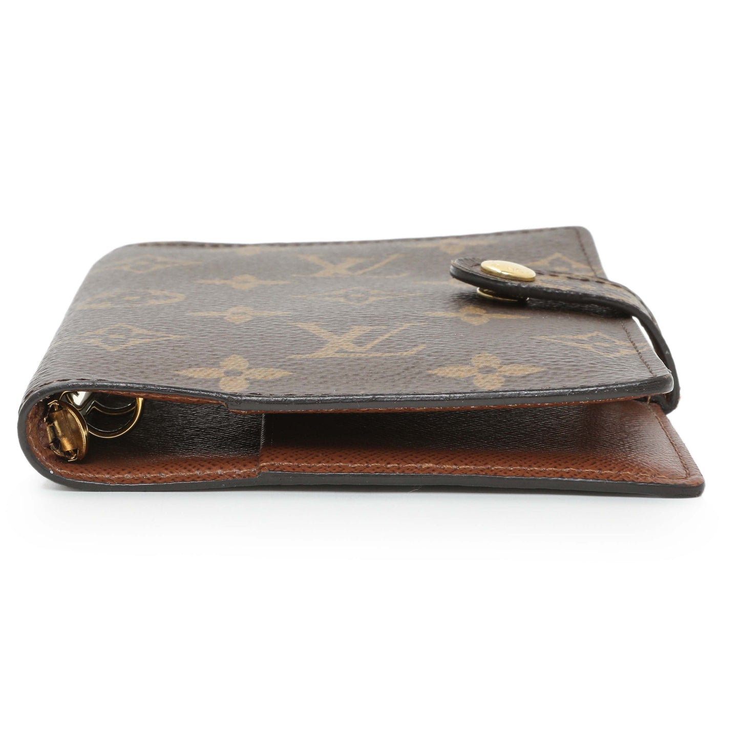 Exclusive Louis Vuitton Monogram Small Ring Agenda Cover — Back View