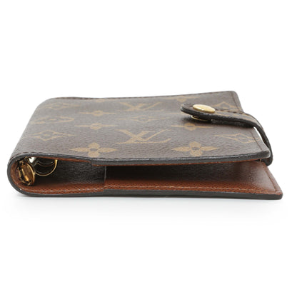 Exclusive Louis Vuitton Monogram Small Ring Agenda Cover — Back View