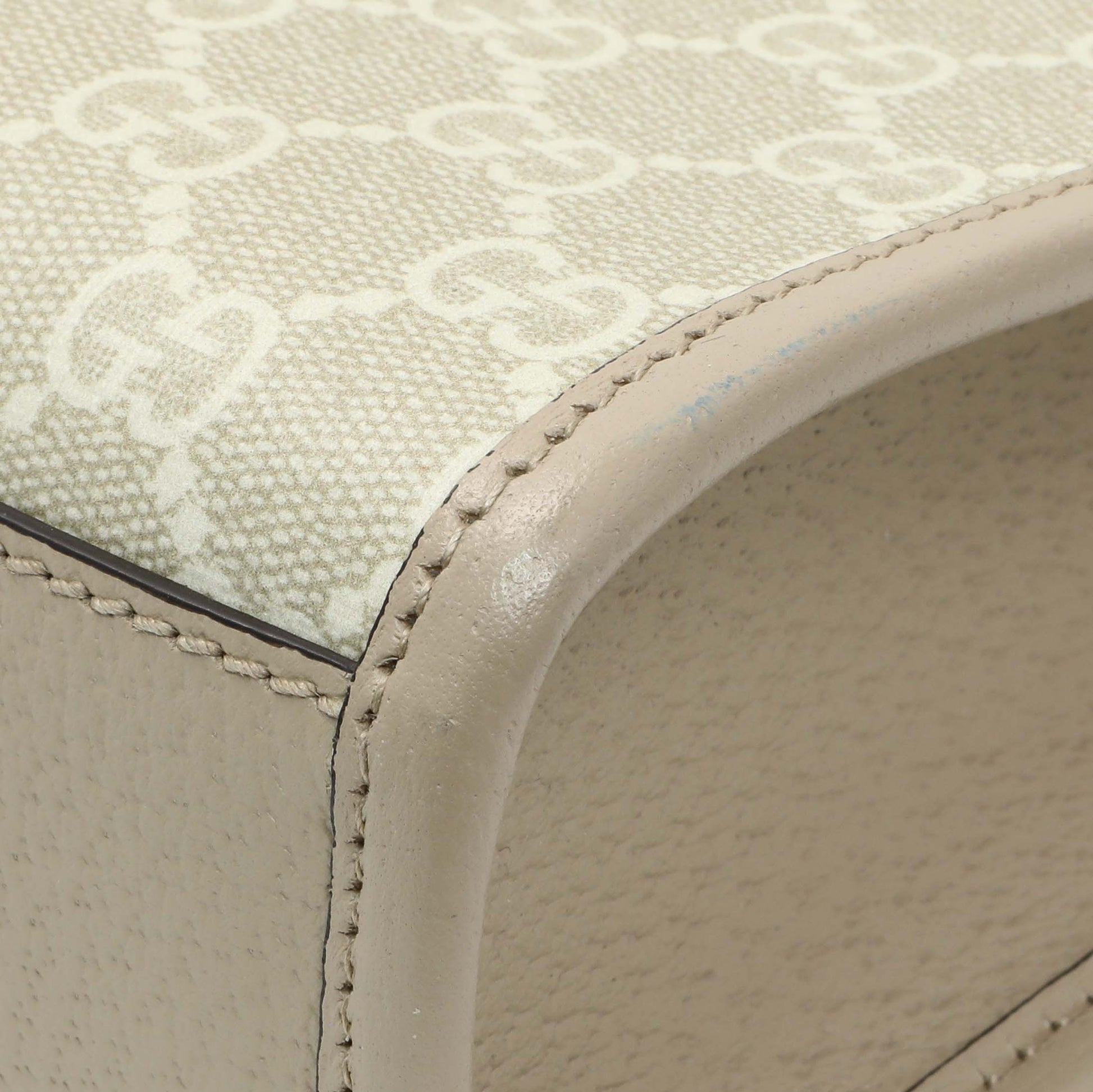Exclusive Gucci GG Supreme Monogram Textured Dollar Calfskin Mini Retro Interlocking G Tote — Alternate View 7