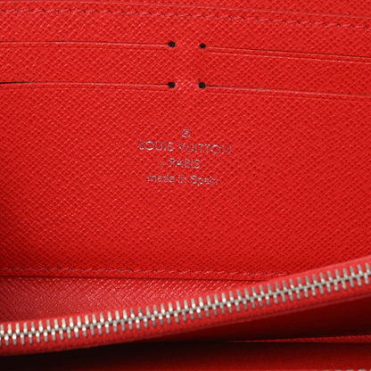 Exclusive Louis Vuitton Red Epi Clemence Wallet — Alternate View 13