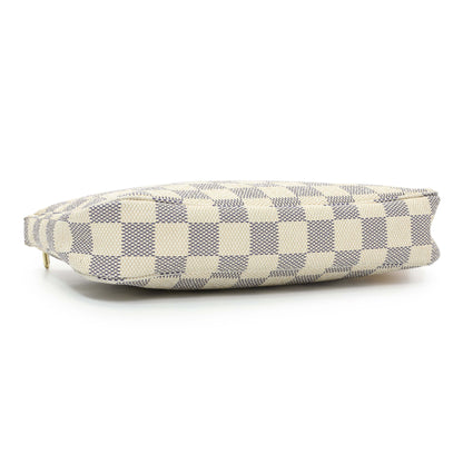 Exclusive Louis Vuitton Damier Azur Pochette Accessories — Back View