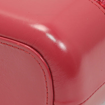 Exclusive Chanel Pink Tweed Calfskin Quilted Small Gabrielle Hobo — Detail View