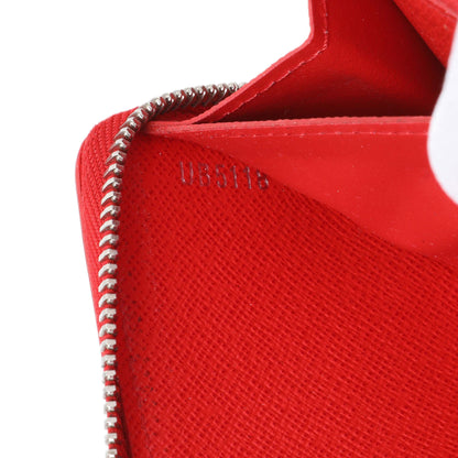 Exclusive Louis Vuitton Red Epi Clemence Wallet — Alternate View 14