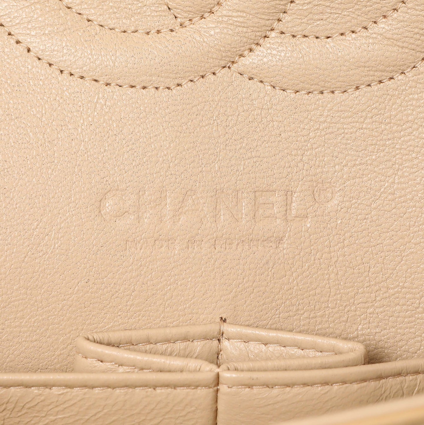 Exclusive Chanel White Pink Tweed Quilted Medium Double Flap — Alternate View 9