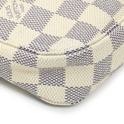 Exclusive Louis Vuitton Damier Azur Pochette Accessories — Lifestyle View