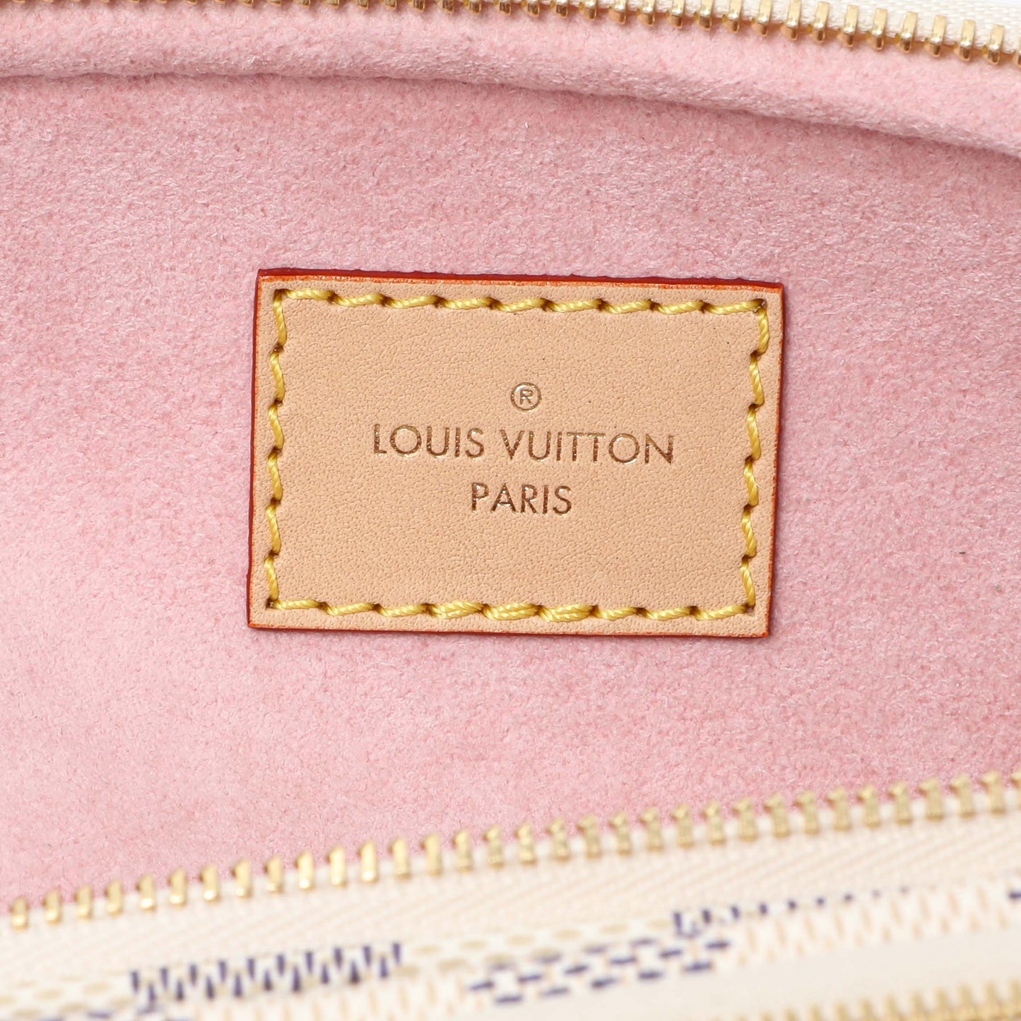 Exclusive Louis Vuitton Damier Azur Mini Bumbag — Detail View