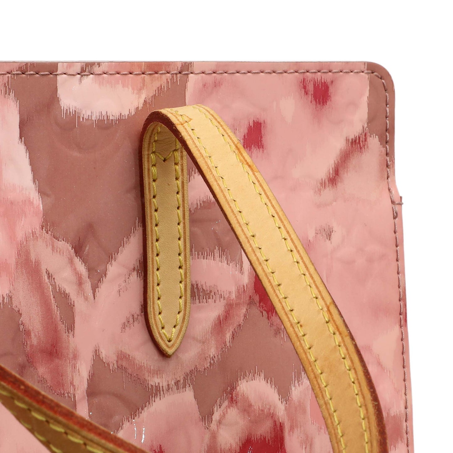 Exclusive Louis Vuitton Rose Velours Vernis Ikat Catalina Tote — Alternate View 8