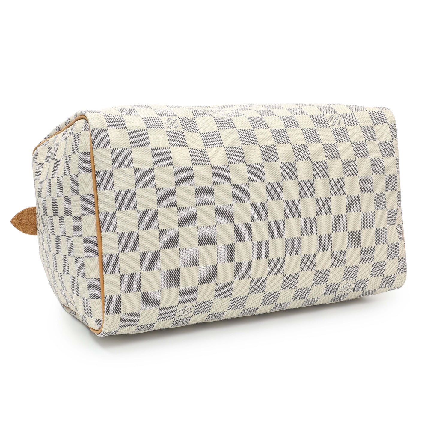 Exclusive Louis Vuitton Damier Azur Speedy 30 — Back View