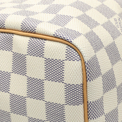 Exclusive Louis Vuitton Damier Azur Speedy 30 — Top View