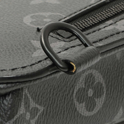 Exclusive Louis Vuitton Monogram Eclipse Saumur Slingbag — Lifestyle View