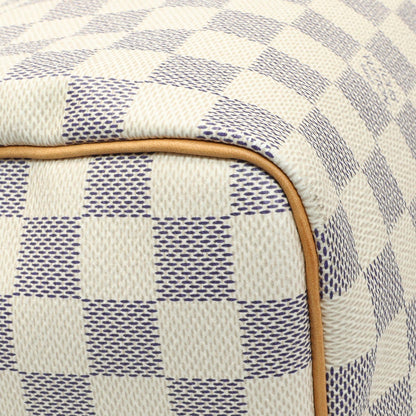 Exclusive Louis Vuitton Damier Azur Speedy 30 — Lifestyle View