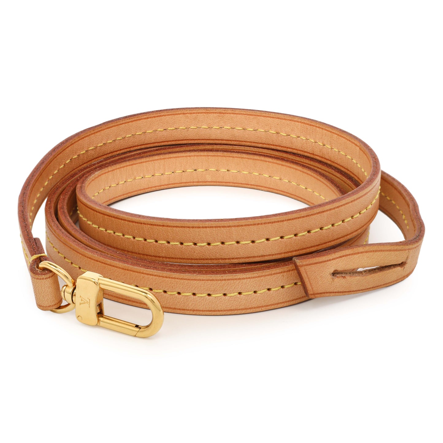 Exclusive Louis Vuitton Vachetta Favorite Long Strap — Front View