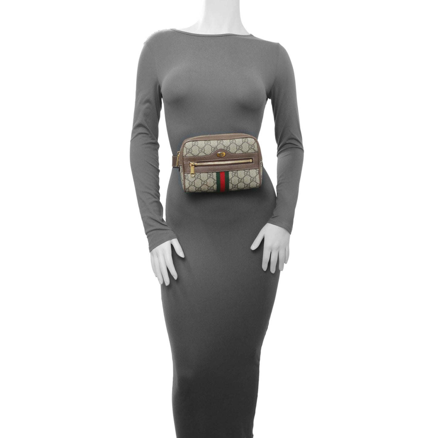 Exclusive Gucci GG Supreme Monogram Small Ophidia Belt Bag — Alternate View 7