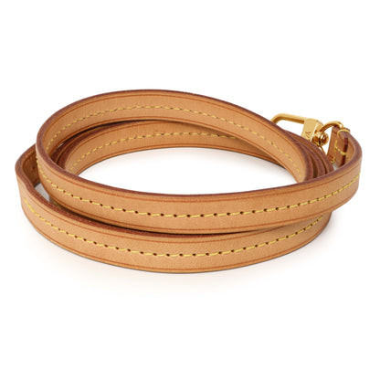 Exclusive Louis Vuitton Vachetta Favorite Long Strap — Side View
