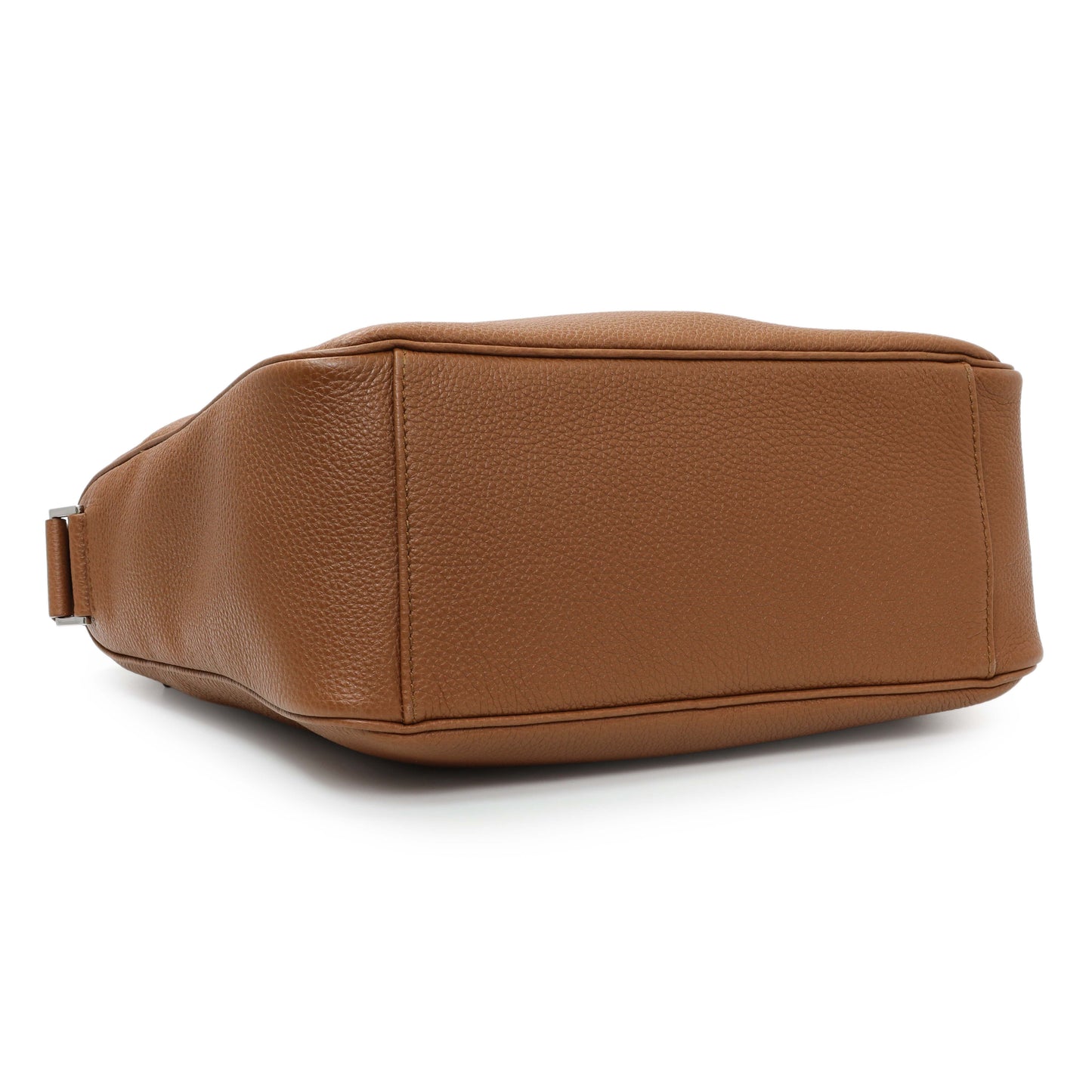 Exclusive Prada Cognac Vitello Daino Messenger — Back View