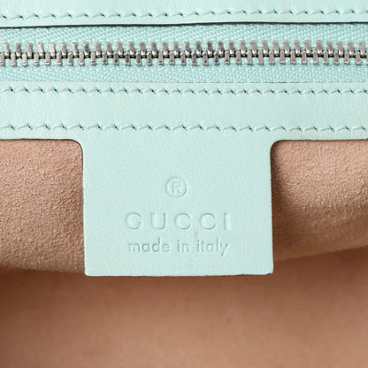 Exclusive Calfskin Matelasse Diagonal Small GG Marmont Shoulder Bag — Detail View