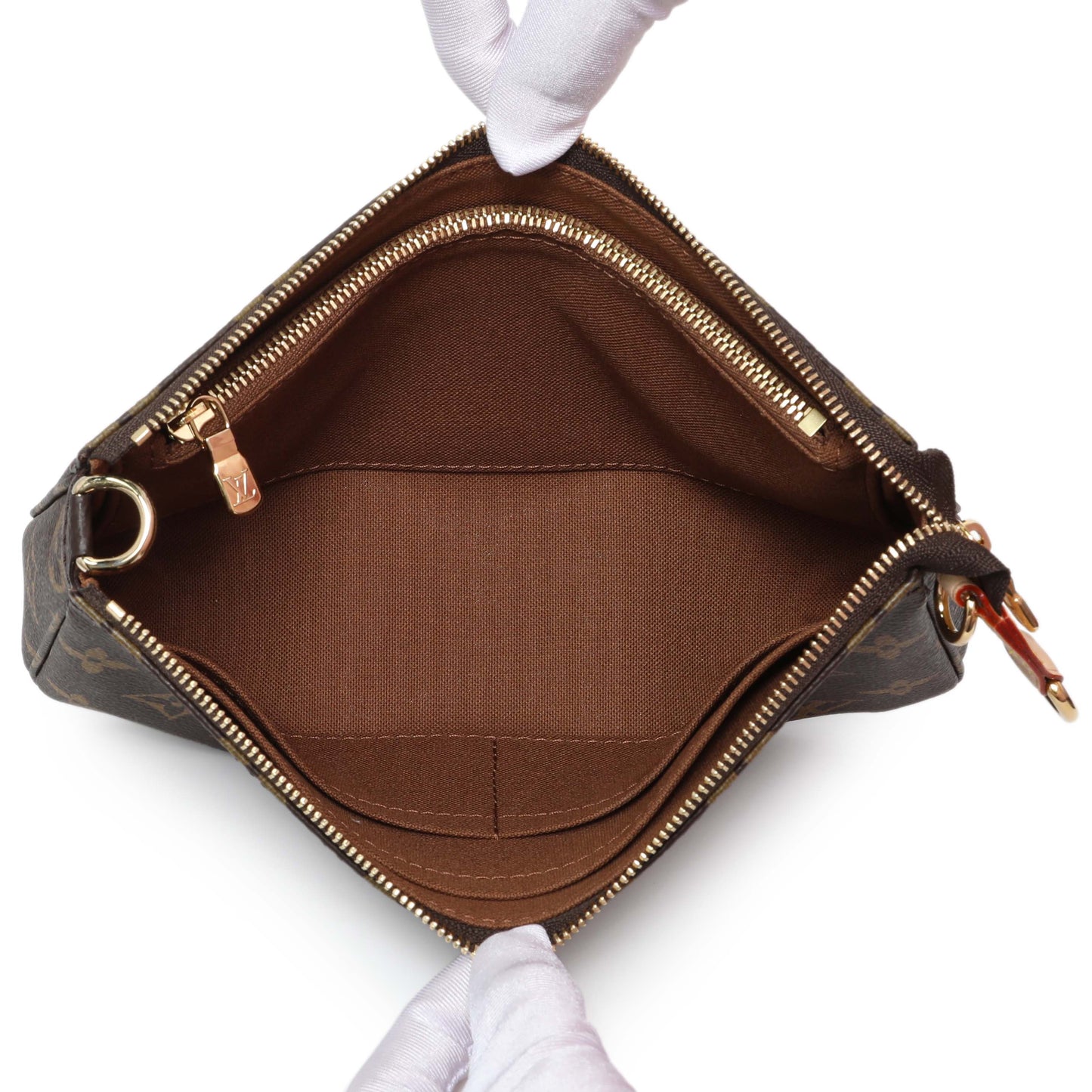 Exclusive Louis Vuitton Monogram Pochette Accessories NM — Top View