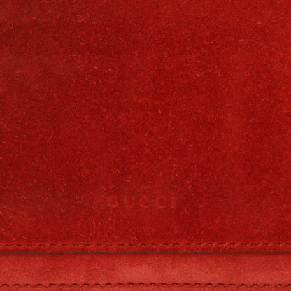 Exclusive Gucci Red Suede Medium Dionysus  Shoulder Bag — Alternate View 13
