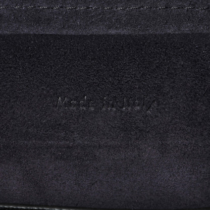 Exclusive Celine Black Grained Calfskin Micro Belt Bag — Lifestyle View