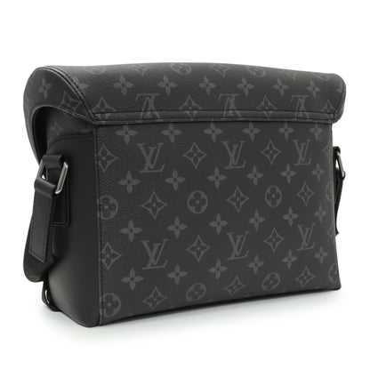 Exclusive Louis Vuitton Monogram Eclipse Messenger Voyager PM — Side View