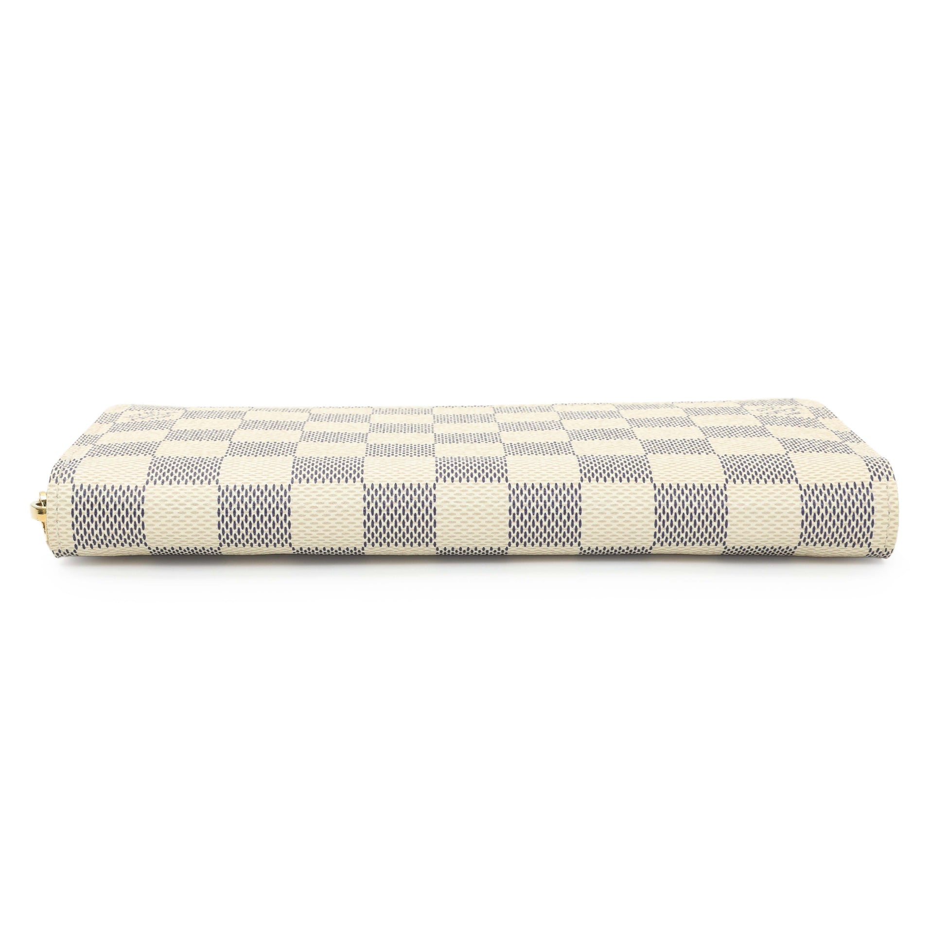 Exclusive Louis Vuitton Damier Azur Zippy Wallet — Back View