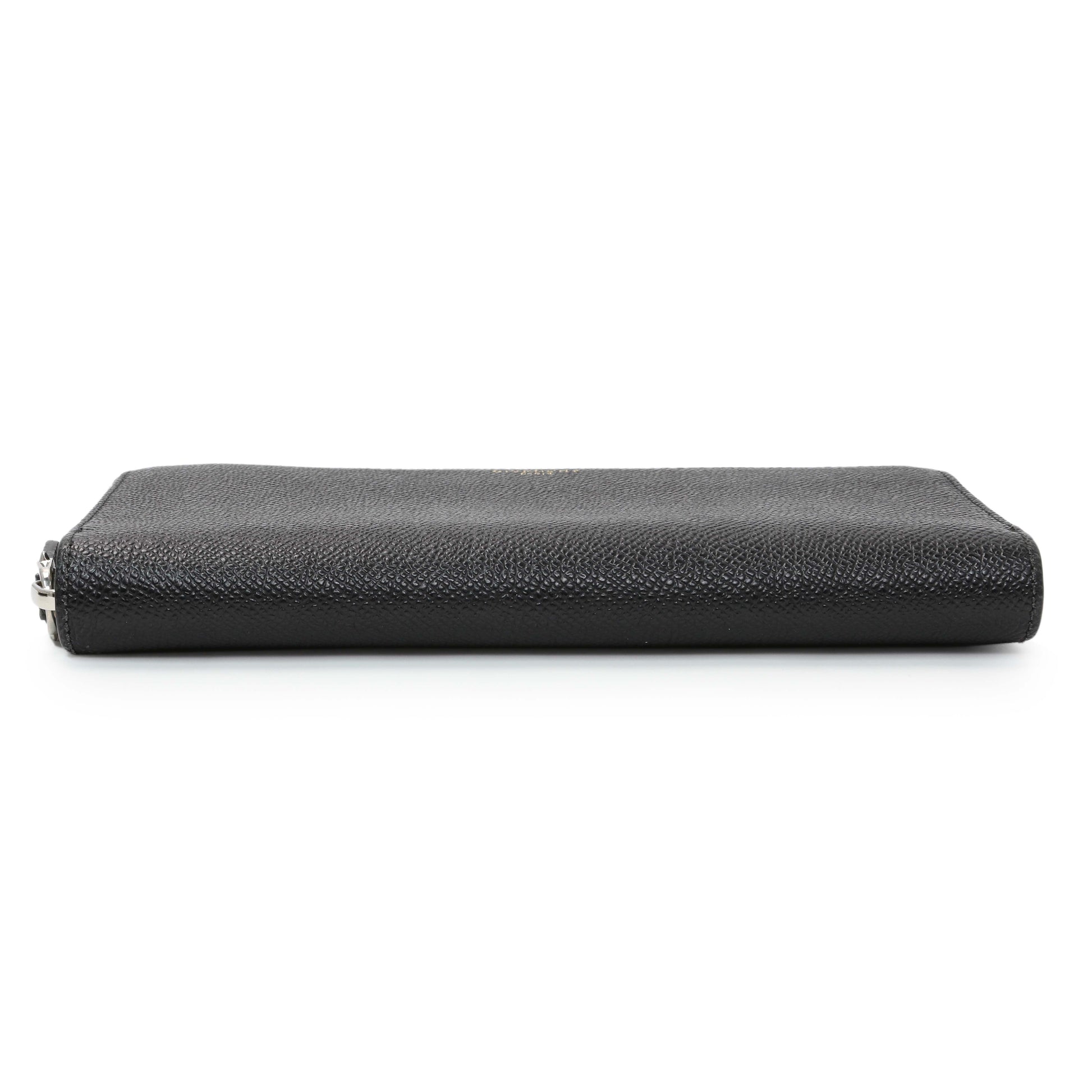 Exclusive Givenchy Black Calfskin Zip Around Wallet — Back View