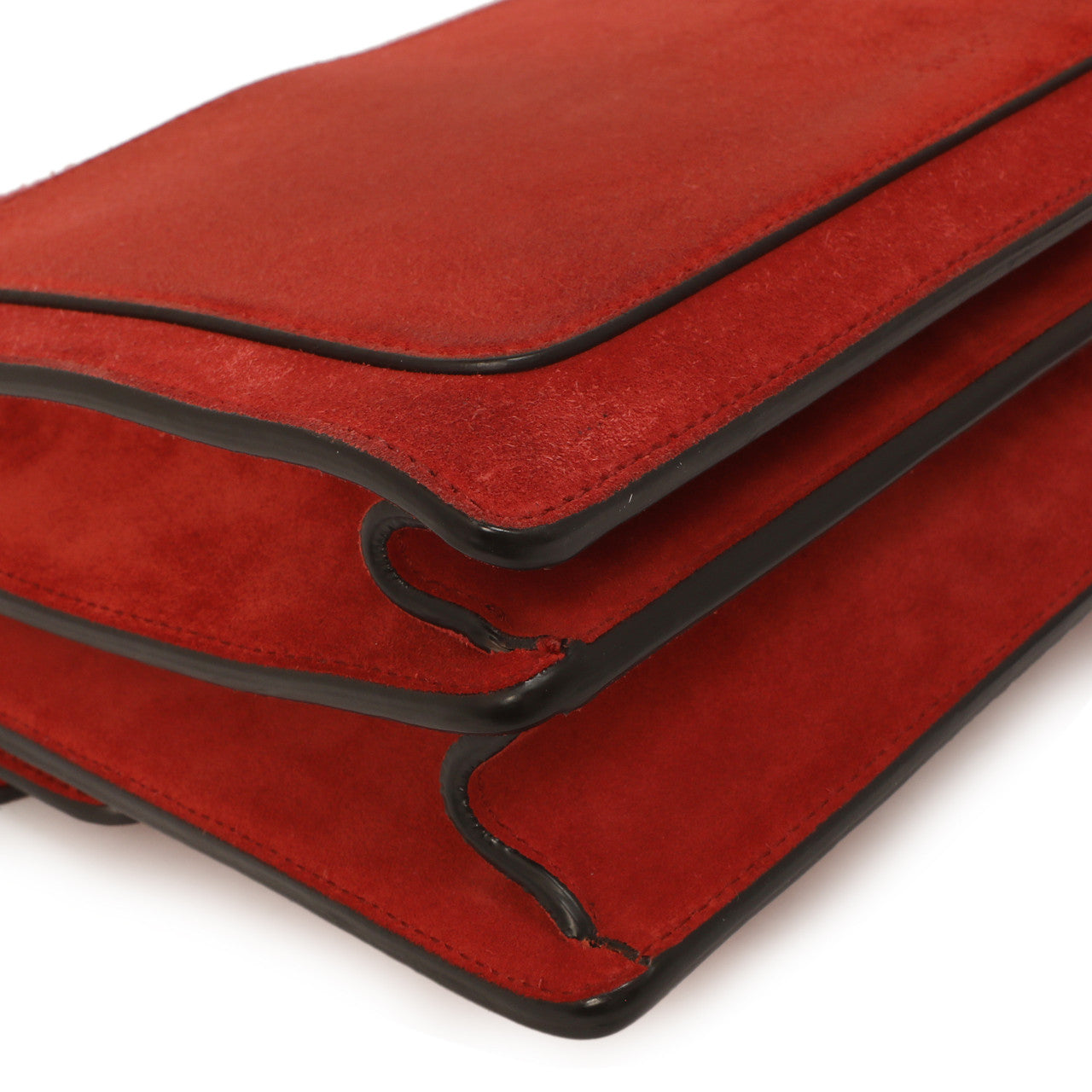 Exclusive Gucci Red Suede Medium Dionysus  Shoulder Bag — Alternate View 8