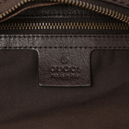 Exclusive Gucci Monogram Medium Interlocking GG Hobo — Detail View