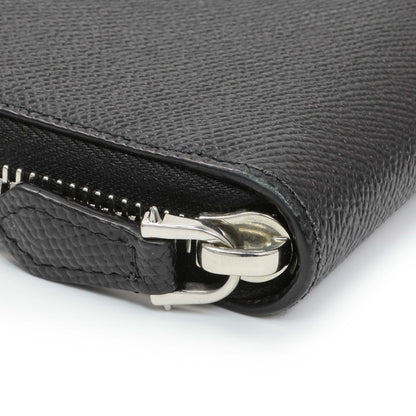 Exclusive Givenchy Black Calfskin Zip Around Wallet — Top View