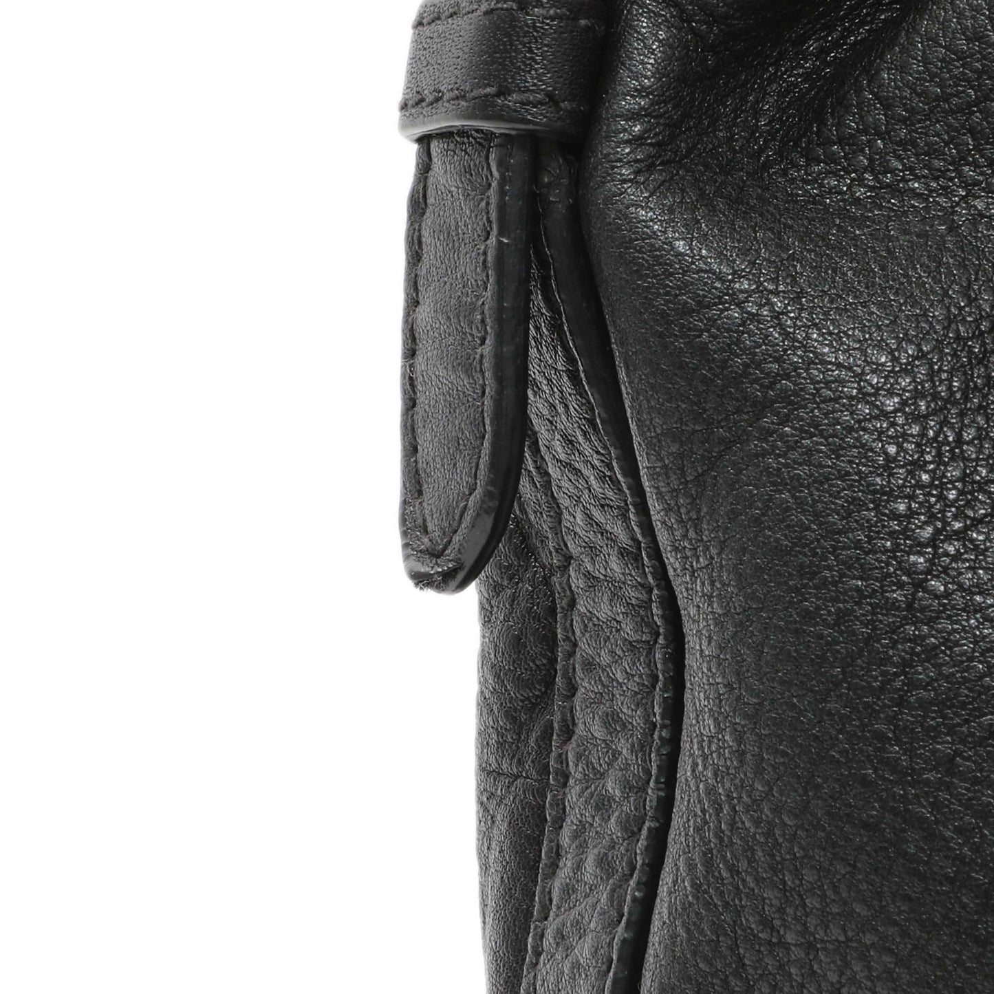 Exclusive Prada Black Vitello Daino Shoulder Bag — Alternate View 8