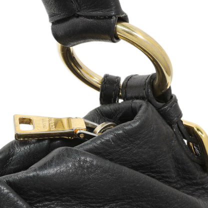 Exclusive Prada Black Vitello Daino Shoulder Bag — Alternate View 7
