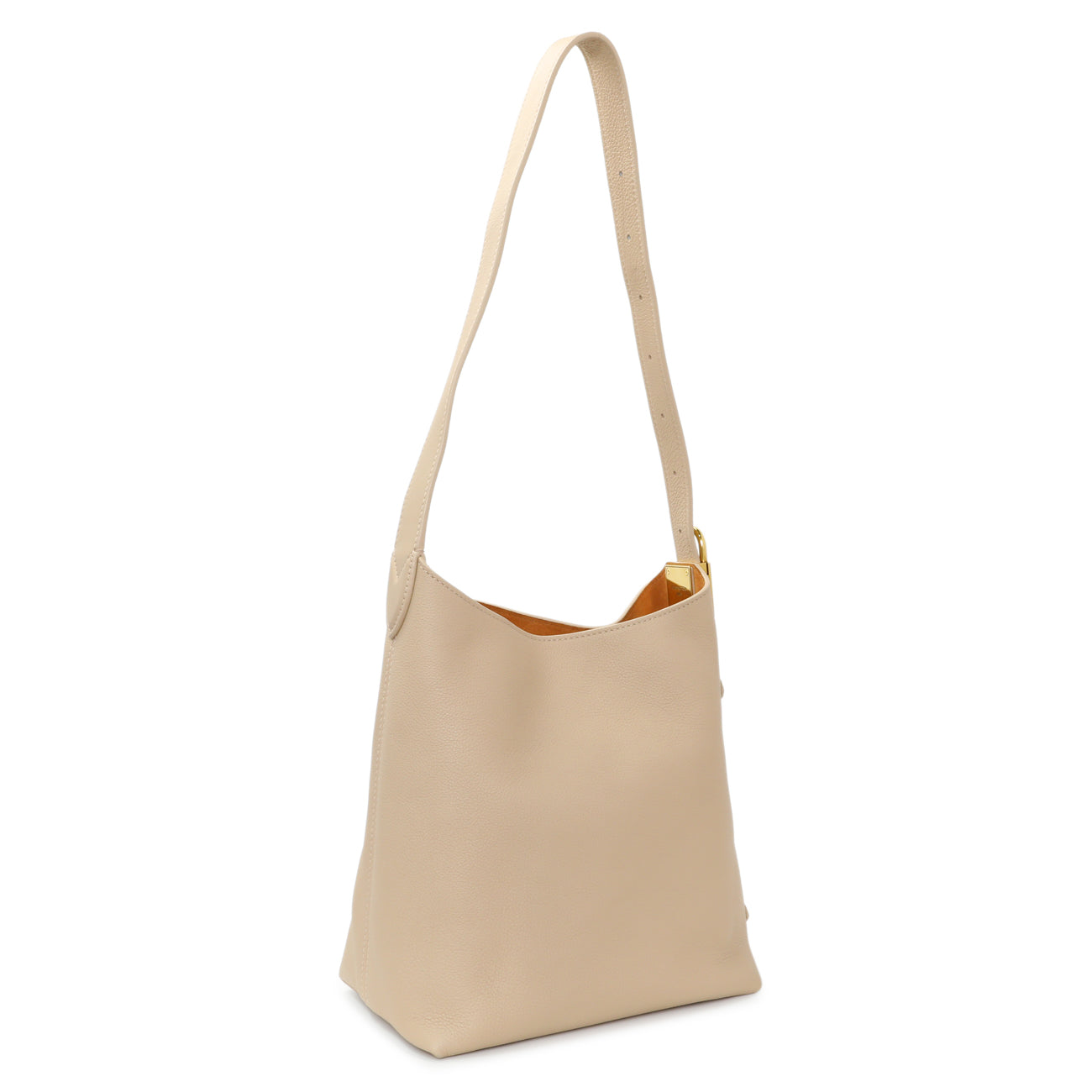 Exclusive Louis Vuitton Walnut Calfskin Low Key Hobo PM — Side View