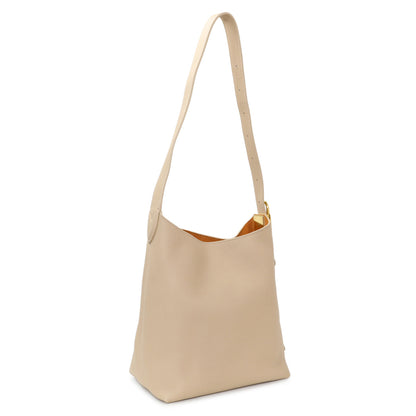 Exclusive Louis Vuitton Walnut Calfskin Low Key Hobo PM — Side View