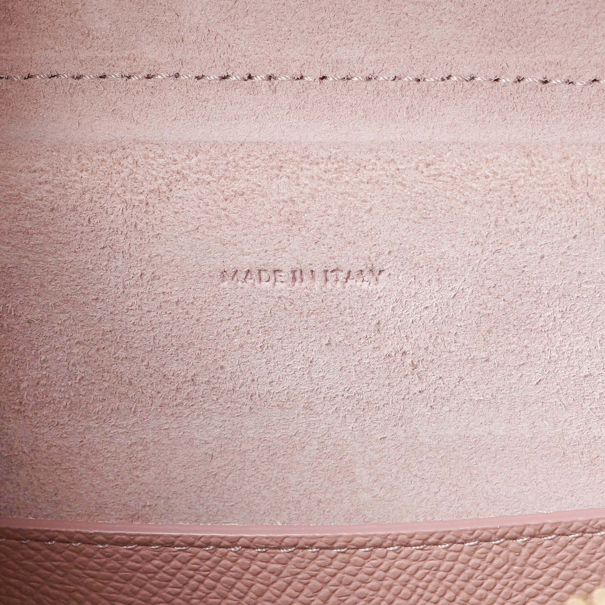 Exclusive Celine Pink Grained Calfskin Micro Belt Bag — Alternate View 10