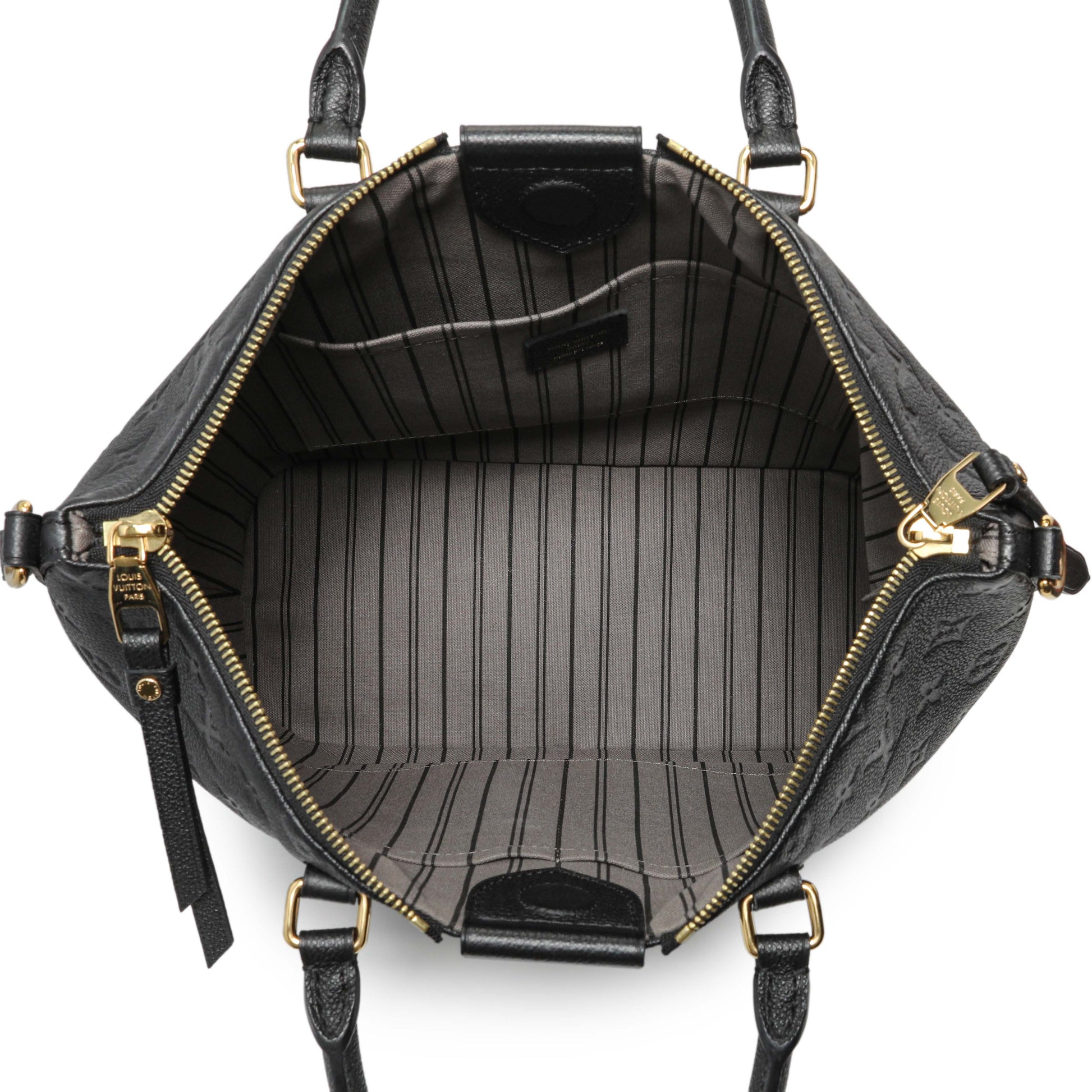 Exclusive Louis Vuitton Black Empreinte Mazarine MM — Alternate View 8