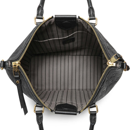 Exclusive Louis Vuitton Black Empreinte Mazarine MM — Alternate View 8