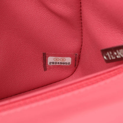 Exclusive Chanel Pink Quilted Lambskin Mini Square Flap — Alternate View 7
