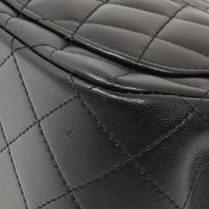 Exclusive Chanel Black Quilted Lambskin Mini Square Flap — Alternate View 7